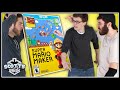 Scott, Sam and Eric Make a Bet in Super Mario Maker