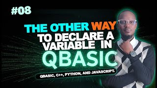 #08 The Other Way to Declare a Variable in QBasic | QBasic Programming Tutorial