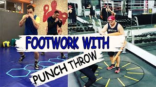 BOXING FOOTWORK WITH PUNCH TECHNIQUES 2025