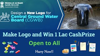 Design Logo for Central Ground Water Board, Win 1 Lac CashPriZe, Open to All, Hurry!! MyGov Contest!