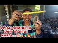 🔴Tutorial🔪Cara Membuat Golok Sembelih Dari Rantai Kapal Super Tajam...!!!😱🔪