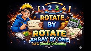 C++ Solution: Cyclically Rotate an Array by One | GFG (GeeksforGeeks) | Quick Code 🚀