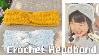 Crochet cute headband