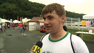 Apparently Kid not only star born at Wayne County Fair 10 years ago