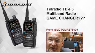 Is the Tidradio TD H3 Multiband Radio easy to use?