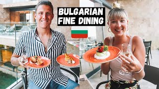 Bulgarian Fine DINING! Eating the Most DELICIOUS Food in the BALKANS! (5 STAR)