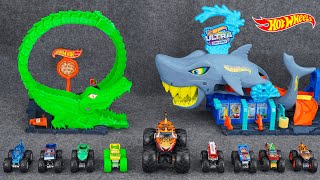 Hot Wheels Collection Unboxing Review ASMR 🔥 Hot Wheels Ultra Shark Car Wash Playset (ASMR)