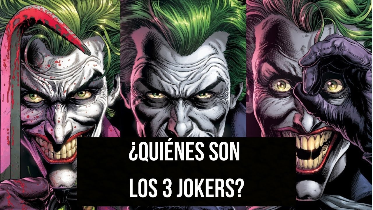 ¿Quiénes Son Los 3 Jokers? | Batman: The Three Jokers Historia De ...