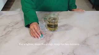 How to Brew Jasmine Green Tea