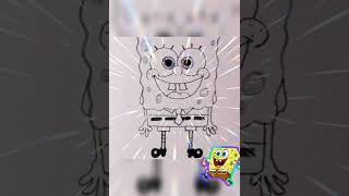 How to Draw SpongeBob Easy | Short Drawing for Kids