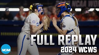 UCLA vs. Alabama: 2024 Women's College World Series | FULL REPLAY