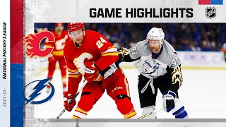 Flames @ Lightning 11/17 | NHL Highlights 2022