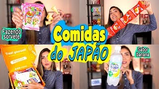 PROVANDO GULOSEIMAS do JAPÃO | KIT KAT EXCLUSIVO, FANTA DE BANANA...