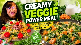 Creamy Veggie Power Meal 🌱 | Healthy, Easy & Delicious Comfort Food Recipe!