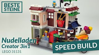 LEGO 31131 – Creator – Nudelladen – Speed Build