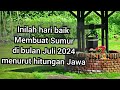 inilah hari baik untuk membuat sumur menurut hitungan Jawa di bulan Juli 2024