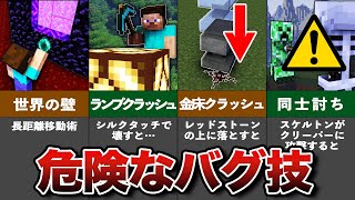 上級者でも知らない危険なバグ技20選【マイクラ】【ゆっくり解説】