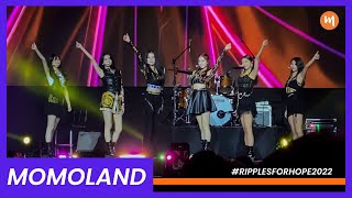 [HD] MOMOLAND 'BBOOM BBOOM' \u0026 'BAAM' at #RIPPLESFORHOPE2022