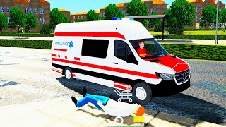 Ambulance Simulator Car Driver 2025 - Helping People with Van Ambulance - Ambulance Car gameplay #14