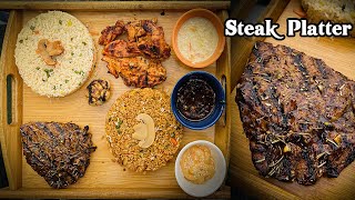 Rib Eye Steak Recipe | Chicken Steak | Roadside Kitchen Mirpur Review | Bangladeshi Food Review