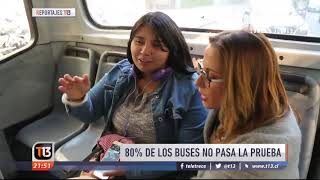 Transantiago: recorrido en crisis #ReportajesT13