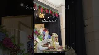 Suasana Jadi HARU setelah AKAD NIKAH #shorts