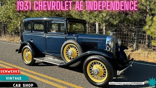 1931 Chevrolet AE Independence Touring - Denwerks - Bring a Trailer