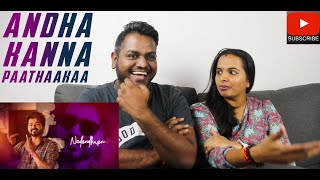 Master - Andha Kanna Paathaakaa Reaction | Malaysian Indian Couple | Thalapathy Vijay | Anirudh | 4K