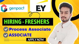 Latest hiring | Ey | Genpact | 2021 | 2022 | 2023 Batch | Off Campus Drive | Fresher Jobs |Associate