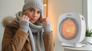 PESOMA'S POWERFUL 1500W Portable Ceramic Heater FOR SMALL SPACES!