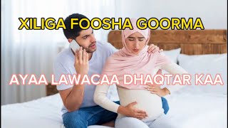 MARKI AAY FOOSHA KUQABATO GOORMA AYAA ISPITALKA LA ADAYA…..