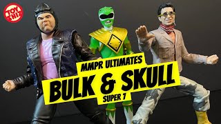 2024 Power Rangers BULK & SKULL + RADIANT GLOW GREEN RANGER | MMPR Ultimates | Super 7