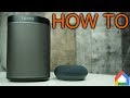 How to link Sonos to Google Home