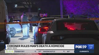 Indianapolis man pronounced dead after west side shooting