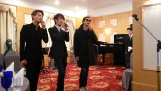 130309 JYJ at the wedding his Manager's \