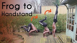 How To Frog To Handstand | Progressions & Training Guide