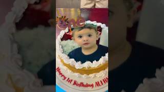 1st birthday celebration #birthday #birthdaycelebration#cake #viralshorts#birthdayparty#youtube