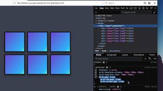 Developer Playground: CSS Grid 2 - Your First Grid