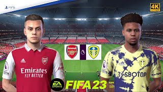 FIFA 23 PS5 - Arsenal vs Leeds - Premier League Matchday - PS5™ 4K  Next Gen