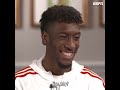 Kingsley Coman reveals favourite team in England...