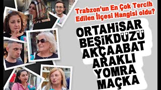 Trabzon’un En Çok Tercih Edilen İlçesi Hangisi oldu?