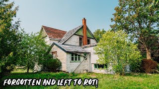 Forgotten Abandoned 100 Year Old Farmhouse - Left To Rot Away! (Mini Explore Ep.11)