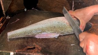 milkfish cutting in Japan | Japanese fish cutting | KF FISHCUT