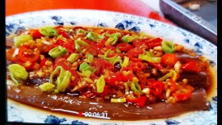 蒜蓉蒸茄子   一道美味家常菜做法简单Chinese food Taste