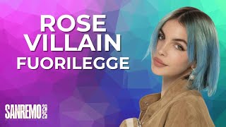 FUORILEGGE - Rose Villain (SANREMO 2025) #karaoke