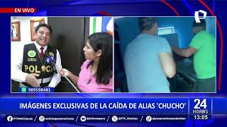 Más detalles de la detención de alias 'Chucho'