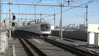 東急5154F　各停石神井公園止まり　西武線石神井公園到着