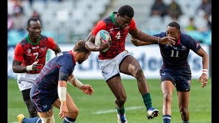 Kenya vs USA Rugby World Cup 7s 11th Place Playoff Full match