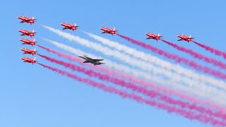 Royal Air Force Red Arrows at Airshow London 2024