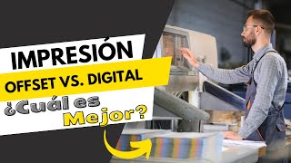 Diferencias Clave entre 👉 la Impresión OFFSET y la Impresión DIGITAL 👈